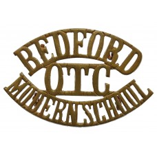 Bedford Modern School O.T.C. (BEDFORD/O.T.C./MODERN SCHOOL) Shoulder Title