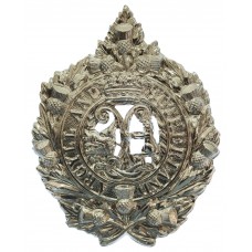 Argyll & Sutherland Highlanders Anodised (Staybrite) Cap Badge 