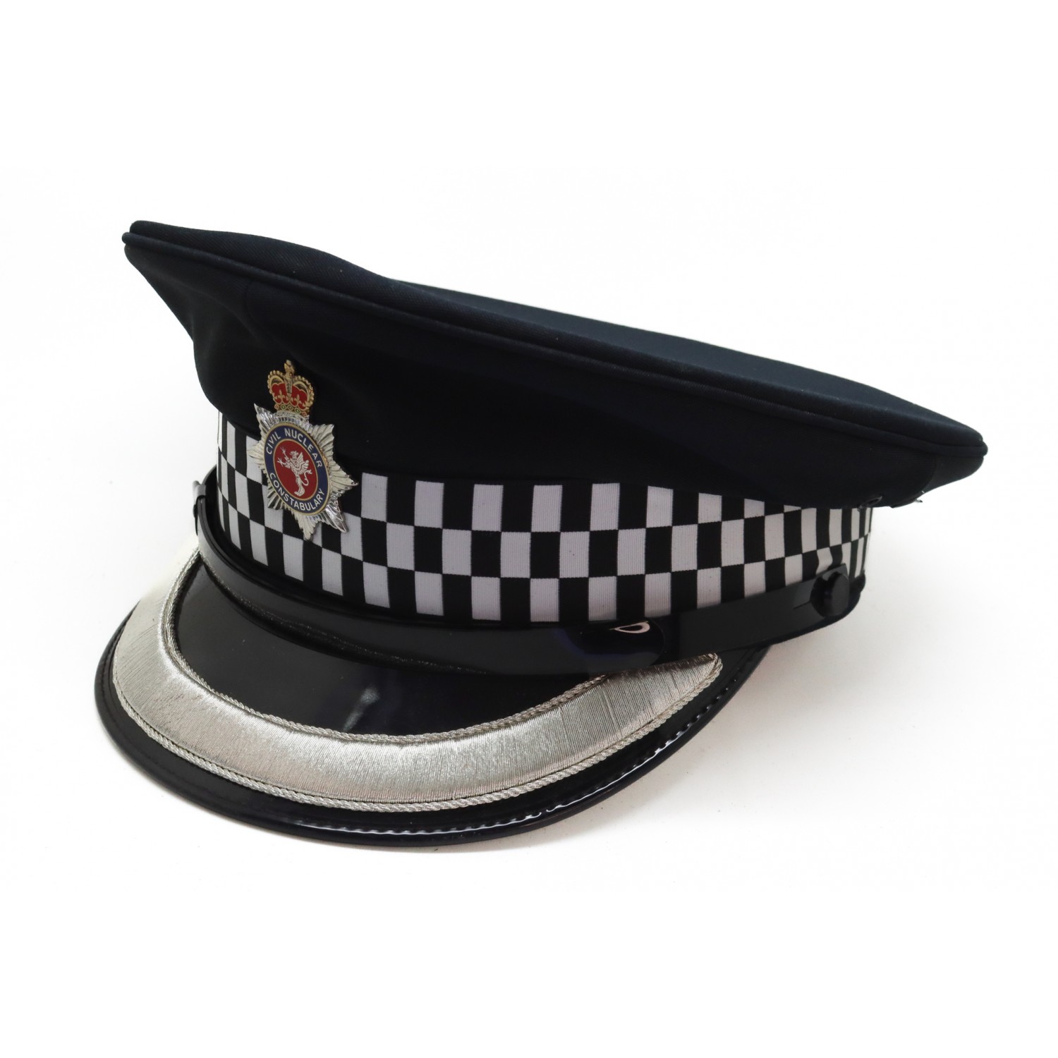 Civil Nuclear Constabulary Senior Officer's Peak Cap