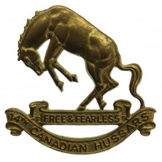 14th Canadian Hussars Cap Badge