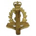 Royal Canadian Army Medical Corps Cap Badge - Queen's Crown