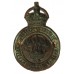 Princess Patricia's Canadian Light Infantry (P.P.C.L.I.) Cap Badge - King's Crown