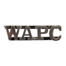 Women's Auxiliary Police Corps (W.A.P.C.) Collar Badge