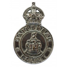 Gateshead Borough Police Cap Badge - King's Crown
