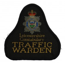 Leicestershire Constabulary Traffic Warden Cloth Bell Patch Badge