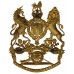 Royal Artillery Officer's Helmet Plate - King's Crown (c.1902-1914)