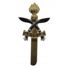 Queen's Gurkha Engineers Anodised (Staybrite) Cap Badge