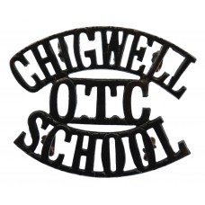 Chigwell School O.T.C. (CHIGWELL/OTC/SCHOOL) Shoulder Title