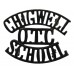 Chigwell School O.T.C. (CHIGWELL/OTC/SCHOOL) Shoulder Title