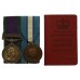 Campaign Service Medal (Clasp - Northern Ireland) and UN Cyprus Medal Pair - Pte. D. Horne, Light Infantry