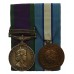 Campaign Service Medal (Clasp - Northern Ireland) and UN Cyprus Medal Pair - Pte. D. Horne, Light Infantry