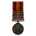 Queen's South Africa Medal (4 Clasps - Cape Colony, Orange Free State, Transvaal, South Africa 1901) - Pte. A. Lumb, 2nd Bn. Northamptonshire Regiment