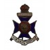 9th County of London Bn. (Queen Victoria's Rifles) London Regiment Enamelled Sweetheart Brooch