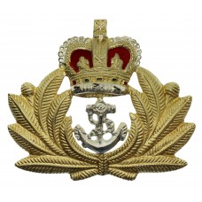 Royal Navy Officer's Beret Badge - Queen's Crown