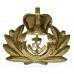 Royal Navy Officer's Beret Badge - Queen's Crown