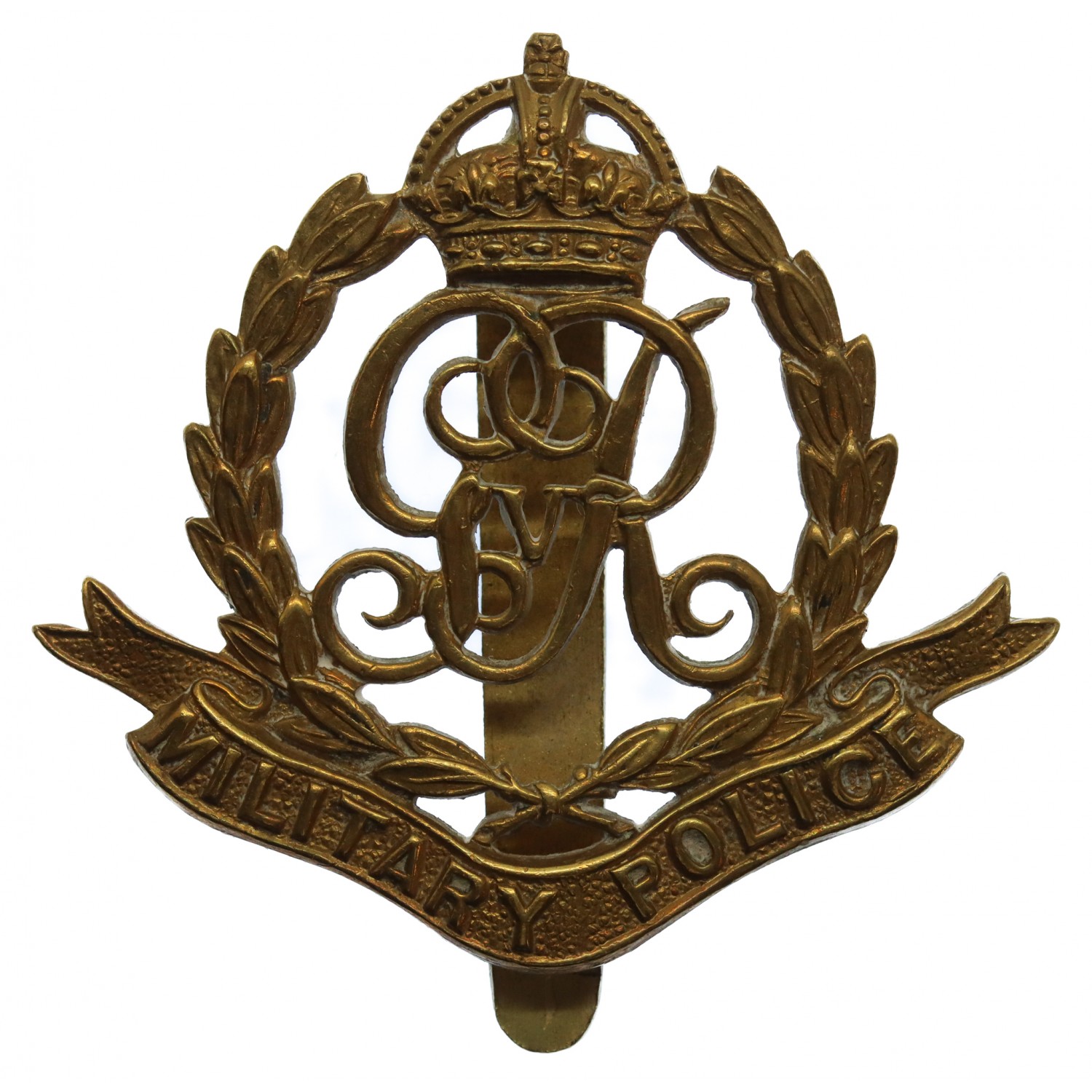 George V Corps of Military Police Cap Badge