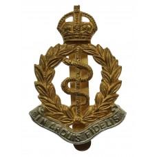 Royal Army Medical Corps (R.A.M.C.) Bi-Metal Cap Badge - King's C