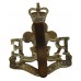 Royal Monmouthshire Royal Engineers Bi-Metal Cap Badge - Queen's Crown