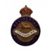 The King's Own (Royal Lancaster) Regiment Old Comrades Association Enamelled Lapel Badge - King's Crown