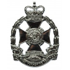 7th Bn. P.W.O. West Yorkshire Regiment (Leeds Rifles) Anodised (Staybrite) Cap Badge