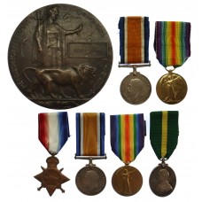 WW1 Family Medal Group to the Jonas Brothers