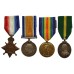 WW1 Family Medal Group to the Jonas Brothers