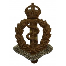 Royal Army Medical Corps (R.A.M.C.) Bi-Metal Cap Badge - King's C