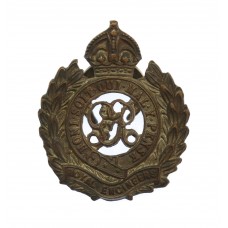 George V Royal Engineers Lapel Badge