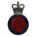 Essex Police Community Support Officer Enamelled Cap Badge - Queen's Crown