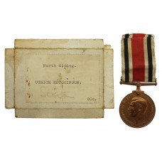 George VI Special Constabulary Long Service Medal with Box - Utri