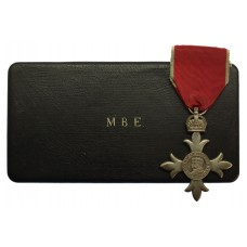 Member of the Most Excellent Order of the British Empire MBE (Civil Division) - 2nd Type