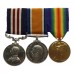 Rare WW1 Military Medal, British War & Victory Medal Group of Three - Cpl. W.J. Perrott, 4th (Balloom) Wing, Royal Flying Corps & Royal Air Force - Died 29/10/18