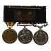 Rare WW1 Military Medal, British War & Victory Medal Group of Three - Cpl. W.J. Perrott, 4th (Balloom) Wing, Royal Flying Corps & Royal Air Force - Died 29/10/18