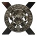 Lowland Brigade Anodised (Staybrite) Cap Badge