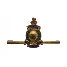 Royal Marines Enamelled Sweetheart Brooch - King's Crown