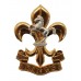 The King's Regiment Bi-Metal Cap Badge