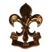 The King's Regiment Bi-Metal Cap Badge