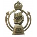 Royal Armoured Corps (R.A.C.) Cap Badge - King's Crown