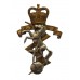 Royal Electrical & Mechanical Engineers (R.E.M.E.) Bi-Metal Cap Badge - Queen's Crown 