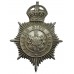 Salford City Police Helmet Plate - King's Crown