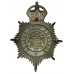 Salford City Police Helmet Plate - King's Crown