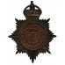 Southampton Police Night Helmet Plate - King's Crown