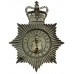 Huddersfield Police Helmet Plate - Queen's Crown