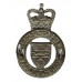 Leicestershire Constabulary Cap Badge - Queen's Crown