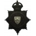 Wakefield City Police Night Helmet Plate - King's Crown