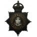 Middlesbrough Borough Police Night Helmet Plate - King's Crown