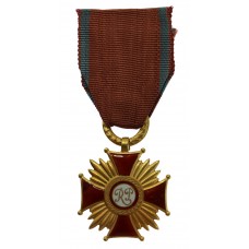 Poland WW2 Cross of Merit Gold Cross