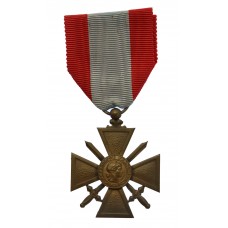 France Croix De Guerre for Exterior Operations