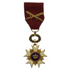 Belgium Order of the Crown 5th Class Knight Grade