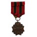 Belgium Decoration for Civil Acts of Courage 3rd Class Bronze